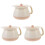 3Pièces Pot De En Café Portable Avec Couvercle Étanche 4