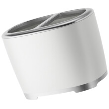 4Pcs Silver Multifunctional Toothbrush Storage Box Bathroom Organizer