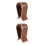 2Pièces Support Écouteurs Bois Pour Rangement Bureau 2