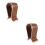 2Pièces Support Écouteurs Bois Pour Rangement Bureau 5