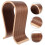 2Pièces Support Écouteurs Bois Pour Rangement Bureau 11