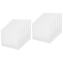 12Stk Acryl Message Board Weiß Für Büro Schule Und Haushalt