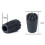 Rubber Trekking Pole Tips Black 8pcs 4