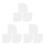 9Pcs White Corner Floating Shelves Wall Display for Bedroom Decor 1
