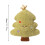 Conjunto de 2 almofadas natalinas 3D de 45 cm para sofá/quarto - Enchimento macio para decoração de Natal (Compatível com B+C) 4