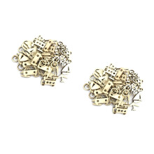 200Pièces Puzzle Bois Véhicules DIY Khaki Décoration Durable Éducatif