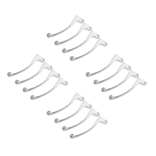 16Pièces Leviers Et Acier Robustes Couleur Argent