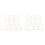 20Pcs Clear Dinner Gold Rimmed Party 1