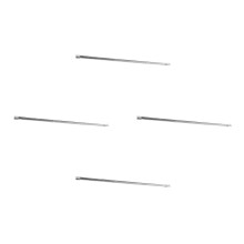 4Pcs Adjustable Grey Stainless Steel Pull Handle Rod for Window Blinds