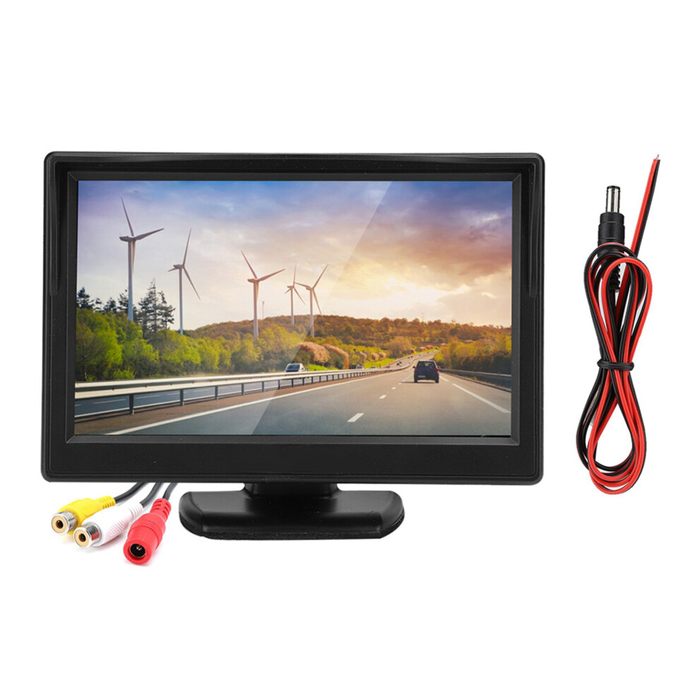 Car Backup Monitor Screen For Suv Vans Trailers, Multiple Functions2installation Methods High Definition Tft Lcd Display With Adjustable Viewing 9049227976560