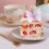 Διακοσμητικά για cupcakes με πεταλούδες Hzzsbu, 48 τεμάχια χάρτινα διακοσμητικά για 5