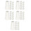 100Pcs White Wood Blind Cord Knobs Decorative Curtain Pulls for Blinds 1