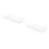 2Pcs White Wall Mount Exit Sign Safety Cage Iron Wire Protector 1