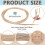 Bamboo Strips Flat Wicker Webbing 5mm 32.8 Yds 2