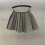 Girls Shimmering Sequin Pleated Skirt Grey 5