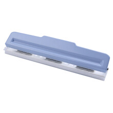 Manual9Hole Punch With Adjustable Spacing For A5A6Paper, Sturdy Metal Body And Ergonomic Lever For Office School And Home Use