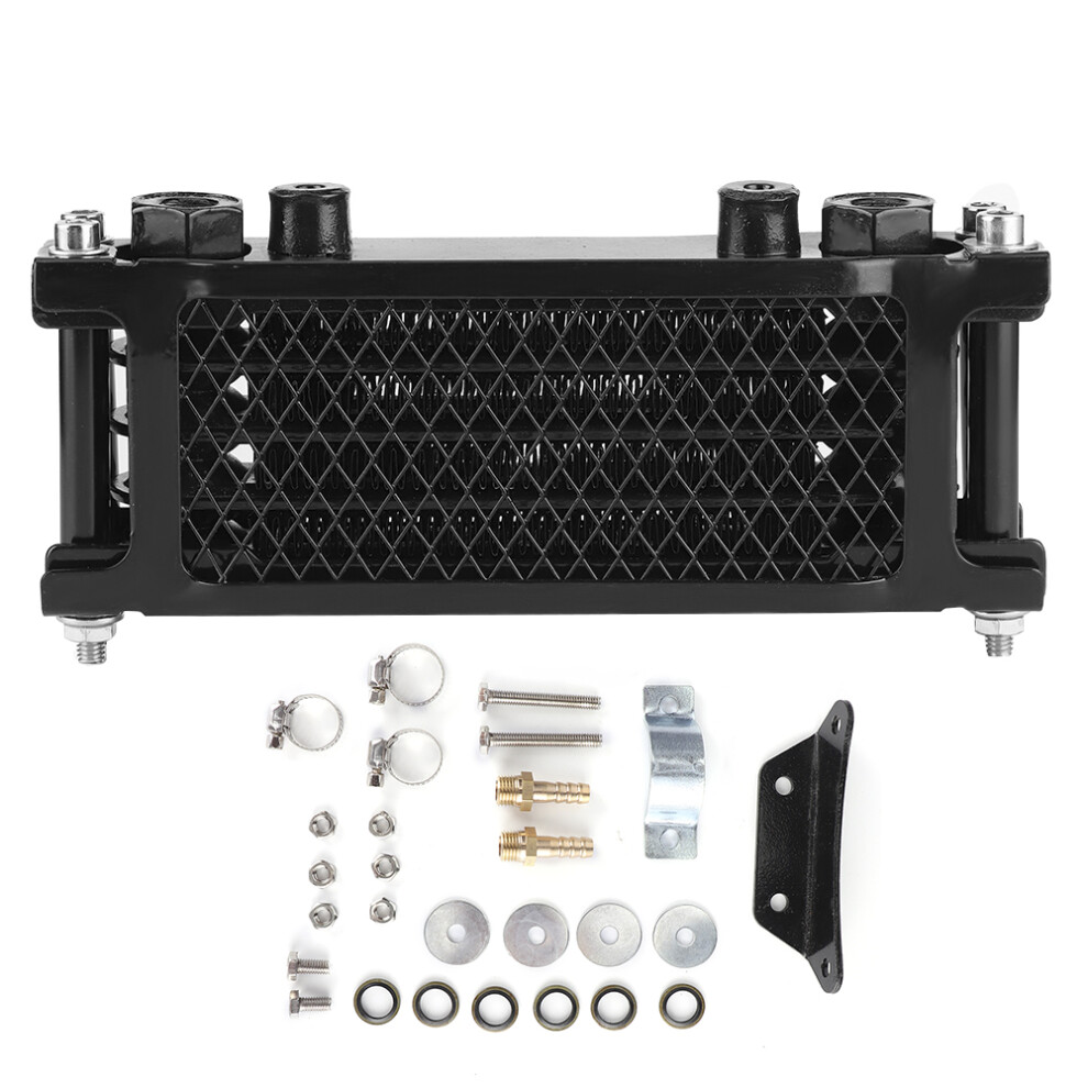 Universal Oil Cooler For Motorbike Cooling Radiator System Excellent Thermal Conductivity Improve Performance Stable Quality Aluminum Alloy Engine 9049227982424