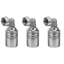 3Pcs Silver Auto Water Valve Float Valve 1 Inch for Water Tank