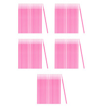 500Pcs Compact Pink Pollinator Pen for Vegetable and Fruit Garden Use