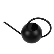 1000 ml Black Watering Can Stainless Steel Spout