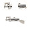 Sewing Machine Presser Foot Accessory Easy Replacement Flat Car Presser Foot for 6