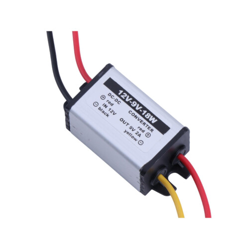 12V til 9V2A18W step-down DC-DC strømkonvertermodul 1