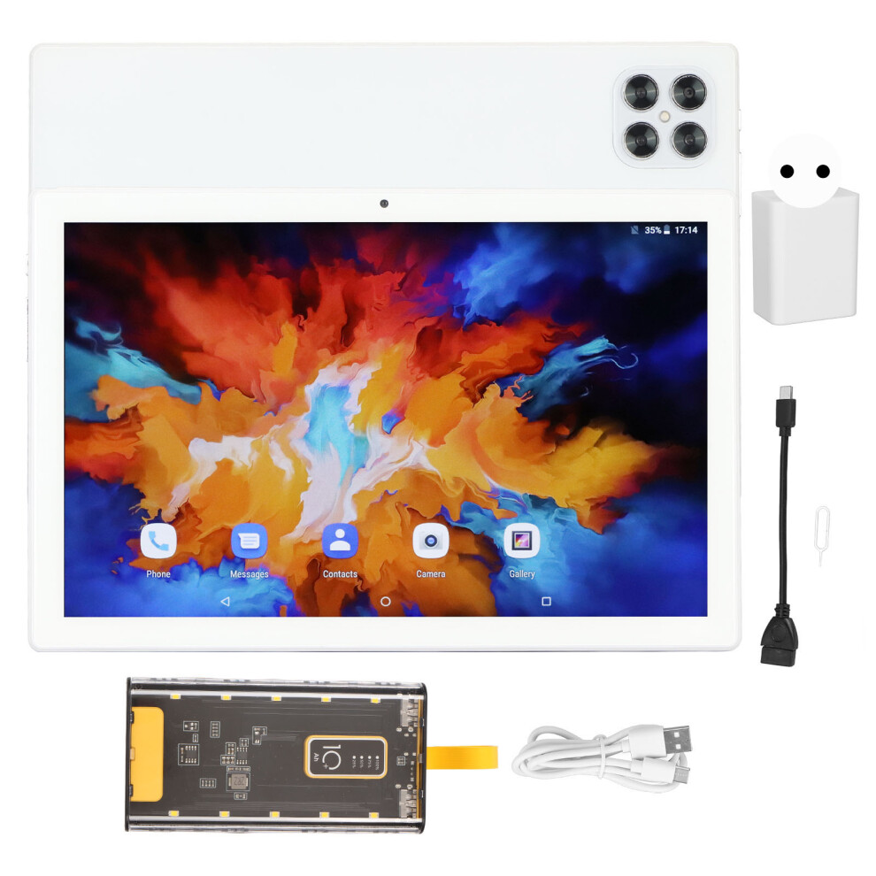 Android Tablet With10.1inch Full Hd Touchscreen, Octa Core Cpu Processing Power Wifi6and5g Connectivity, Extended Battery Life Upgraded Storage 9071309206470