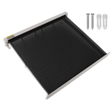 Wall Mounted Clothes Drying Rack Retractable Foldable Mesh Breathable Aluminium Platform Space Saving Foldable Design Collapsible Net Template For