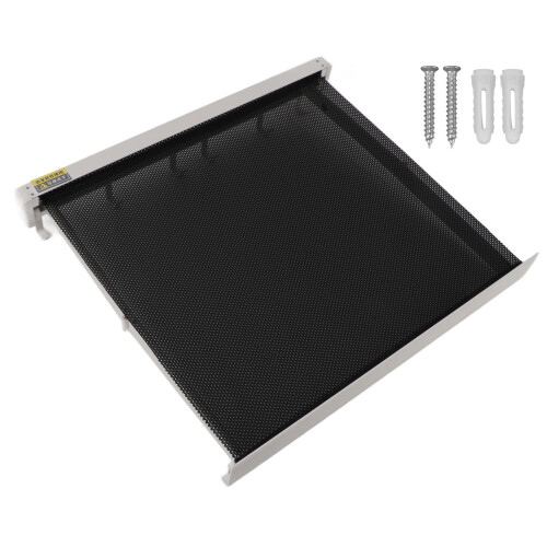 Space Saving Foldable Design Laundry Drying Rack Retractable Mesh Breathable Aluminium Wall Mounted Clothes Hanger With Leveling Net Template Multi