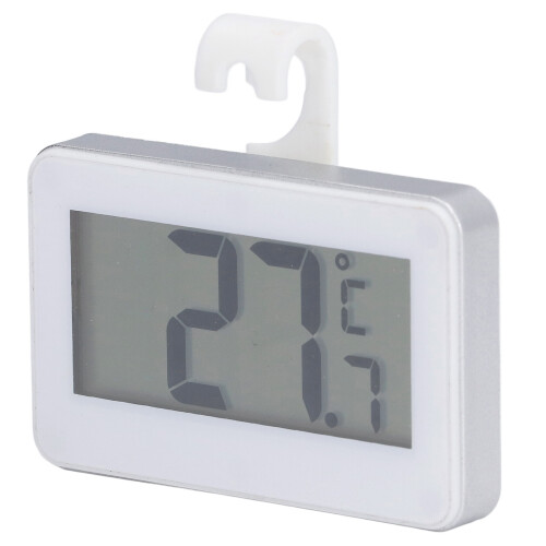 Digital Fridge Thermometer LCD Display C/F Conversion Waterproof Structure Multi-Placement Options for Kitchen Restaurants Pharmacies 1
