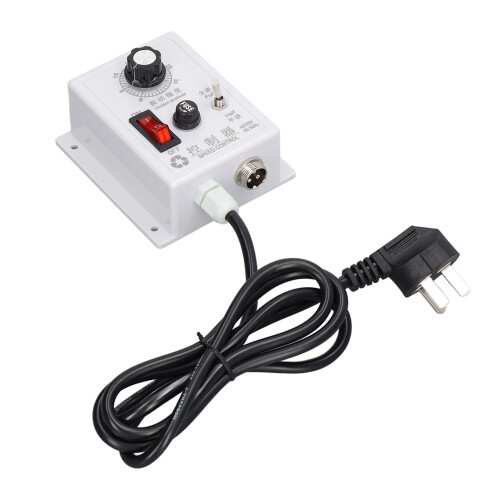 Adjustable Speed Control Fan Speed Controller With Dial Controls Variable Speed Universal AC DC Motor Regulator Featuring Three Settings And 1