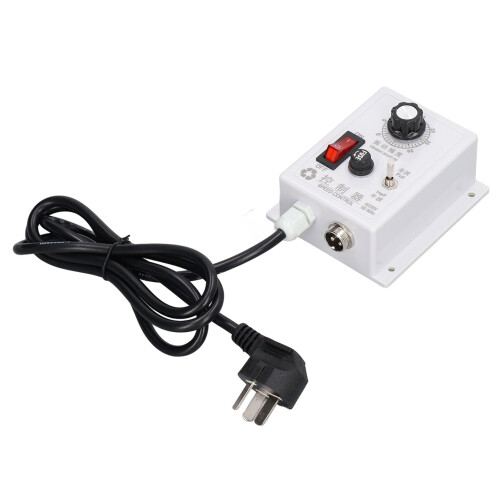 Adjustable Speed Control Fan Speed Controller With Dial Controls Variable Speed Universal AC DC Motor Regulator Featuring Three Settings And 2