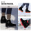1Pair Black Hockey Boot Covers Wear Resistant Polyester Boot Protector 3