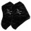 1Pair Black Hockey Boot Covers Wear Resistant Polyester Boot Protector 4