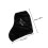 1Pair Black Hockey Boot Covers Wear Resistant Polyester Boot Protector 5