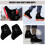 1Pair Black Hockey Boot Covers Wear Resistant Polyester Boot Protector 8