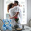 Valentine's Day Plush Hugging Bear with Rose 5