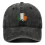 Retro Shamrock baseballcaps for kvinner, bomull, én størrelse 2
