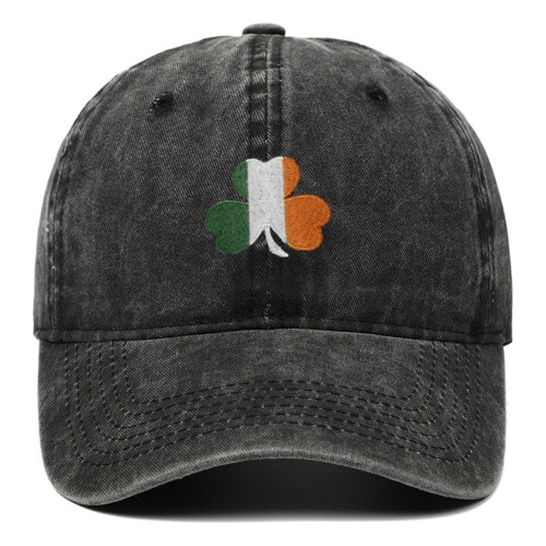 Retro Shamrock baseballcaps for kvinner, bomull, én størrelse 1