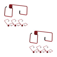 8Pcs Universal Red Stainless Steel Wiper Arm Tension Springs for Car