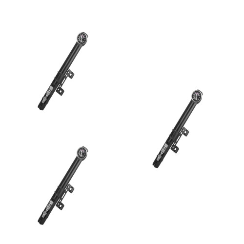 3Ensembles Portable Noire Métal Compact Pour Cyclisme Long