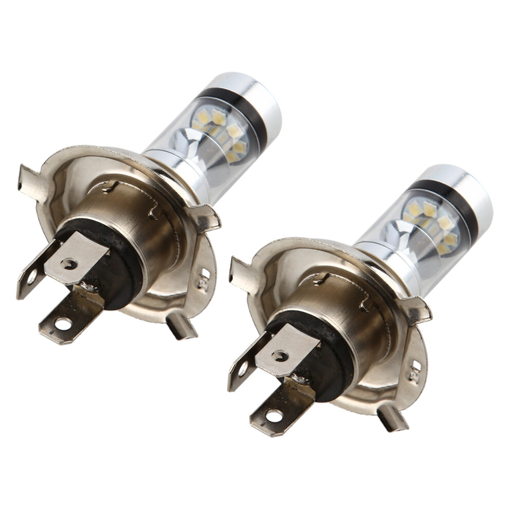 2X H4 30W Led Fog Lights 6000K Pure 20-Smd Lm1800 White 5041393093359