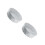 2Pcs Household Grey Seasoning Holder Rotatable Kitchen Organizer 1