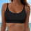 Γυναικείο Μαγιό με Αθλητικό Σουτιέν - Crop Bikini Top Only Modest Μαγιό 2025 με Τετράγωνη 2
