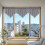 Short Solid Color Triangular Window Curtains, Rod Pocket Polyester Panels, 3-Pack, 51.18x23.62 in, Multicolor, Modern & Easy Install 4
