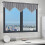 Short Solid Color Triangular Window Curtains, Rod Pocket Polyester Panels, 3-Pack, 51.18x23.62 in, Multicolor, Modern & Easy Install 7