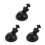 3Pcs Plastic Suction Cup Bracket for Car Camera Mount 1