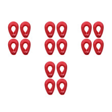 8Pairs Reusable Silicone Ear Covers for Hair Dye and Ear Protection