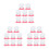 24Pcs Pink PP Egg Holders Adorable Foot-Shaped Egg Cups for Home Use 1
