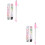 2Ensembles Kit Nail Art Rose Et Décoratifs 5